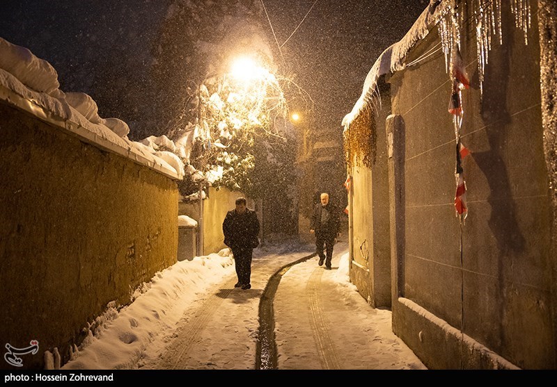  بارش برف شبانه در تهران