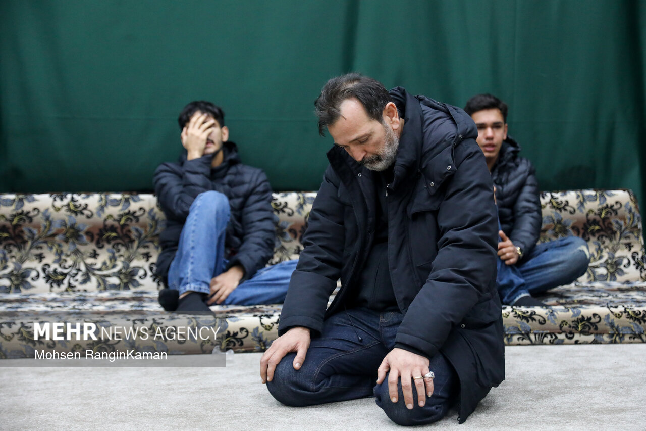 وداع با پیکر شهدای امنیت در معراج شهدا