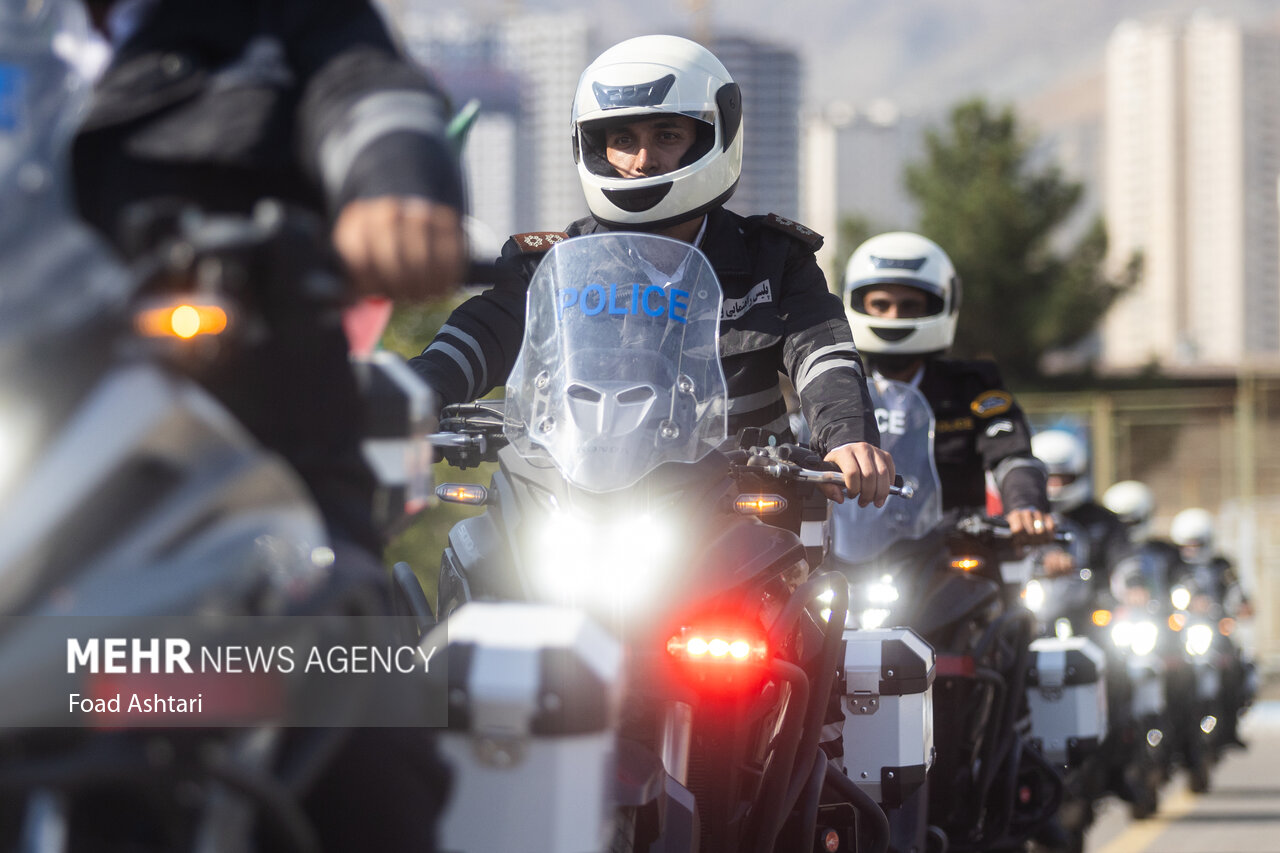 الحاق تجهیزات جدید به پلیس راهور