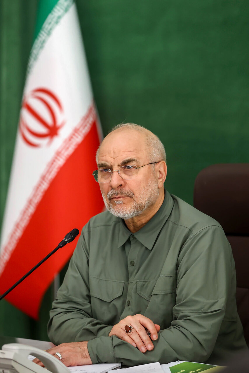 جلسه شورای هماهنگی مجلس با حضور قالیباف