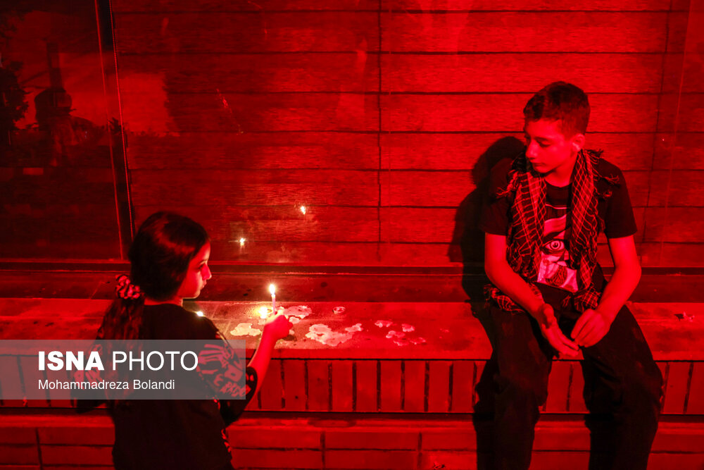 مراسم شام غریبان حسینی - تهران