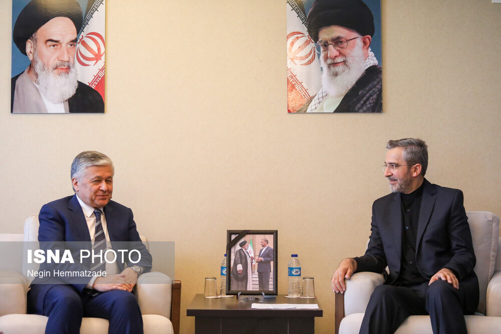 دیدار علی باقری با تعدادی از مهمانان شرکت کننده در نشست مجمع گفتگوی همکاری آسیا