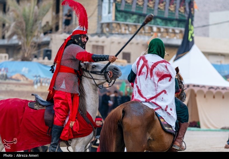 تعزیه شهادت حضرت عباس(ع) در لامرد فارس