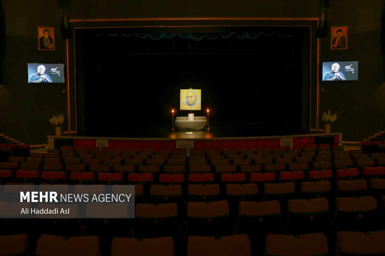 مراسم تشییع پیکر محمد کاسبی