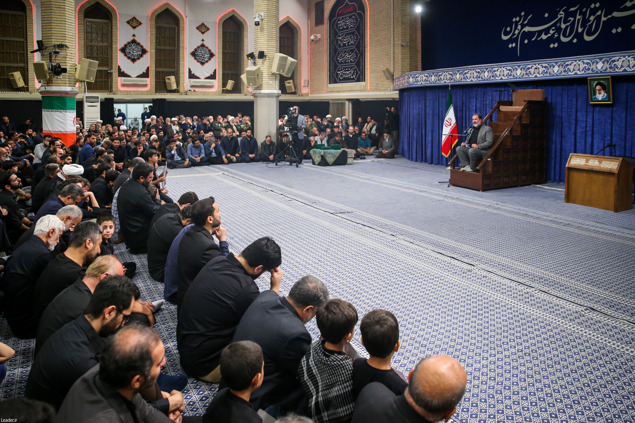 رهبر انقلاب در مراسم بزرگداشت شهدای جنگ تحمیلی