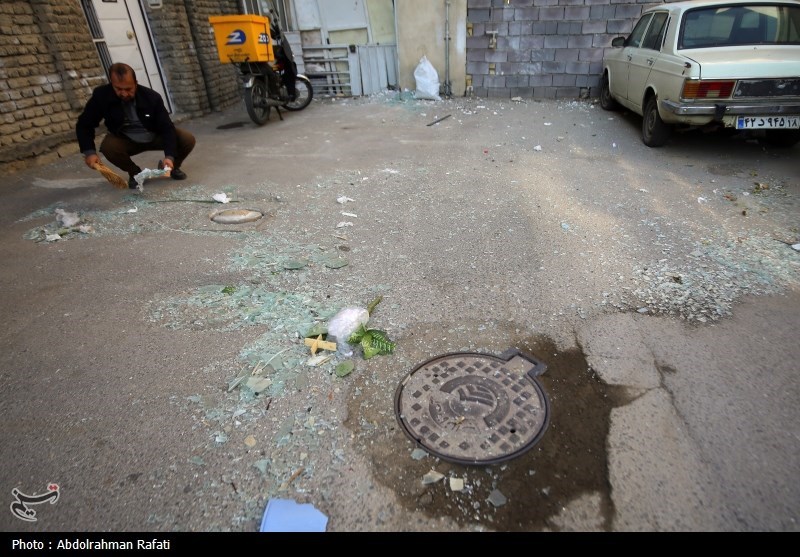 انفجار در حسینیه ارشاد همدان