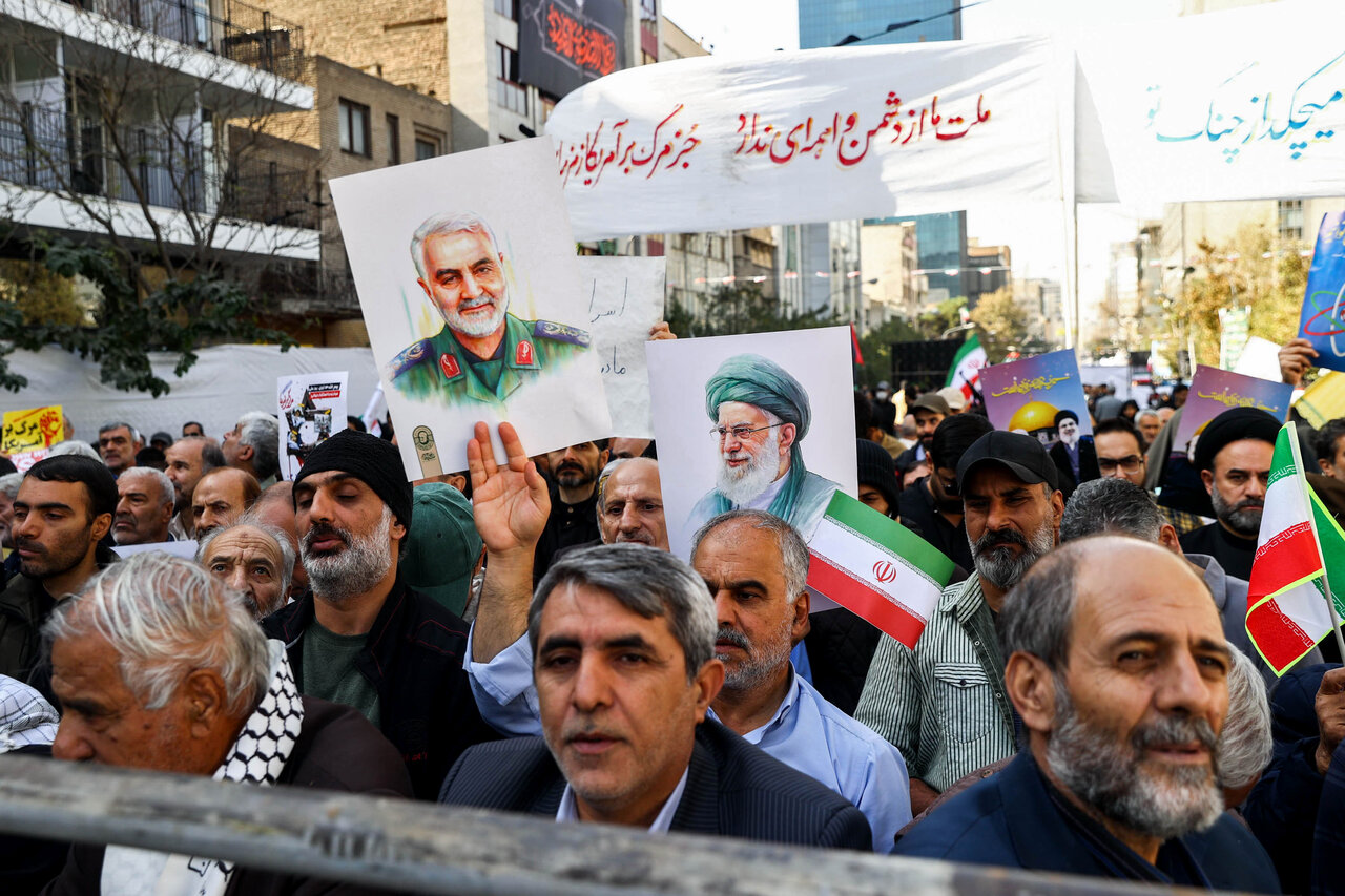 سخنرانی قالیباف در مراسم یوم‌الله ۱۳ آبان