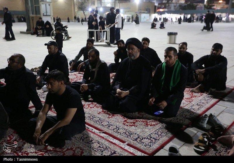 عزاداری اردو زبانان در حرم حضرت معصومه(س)