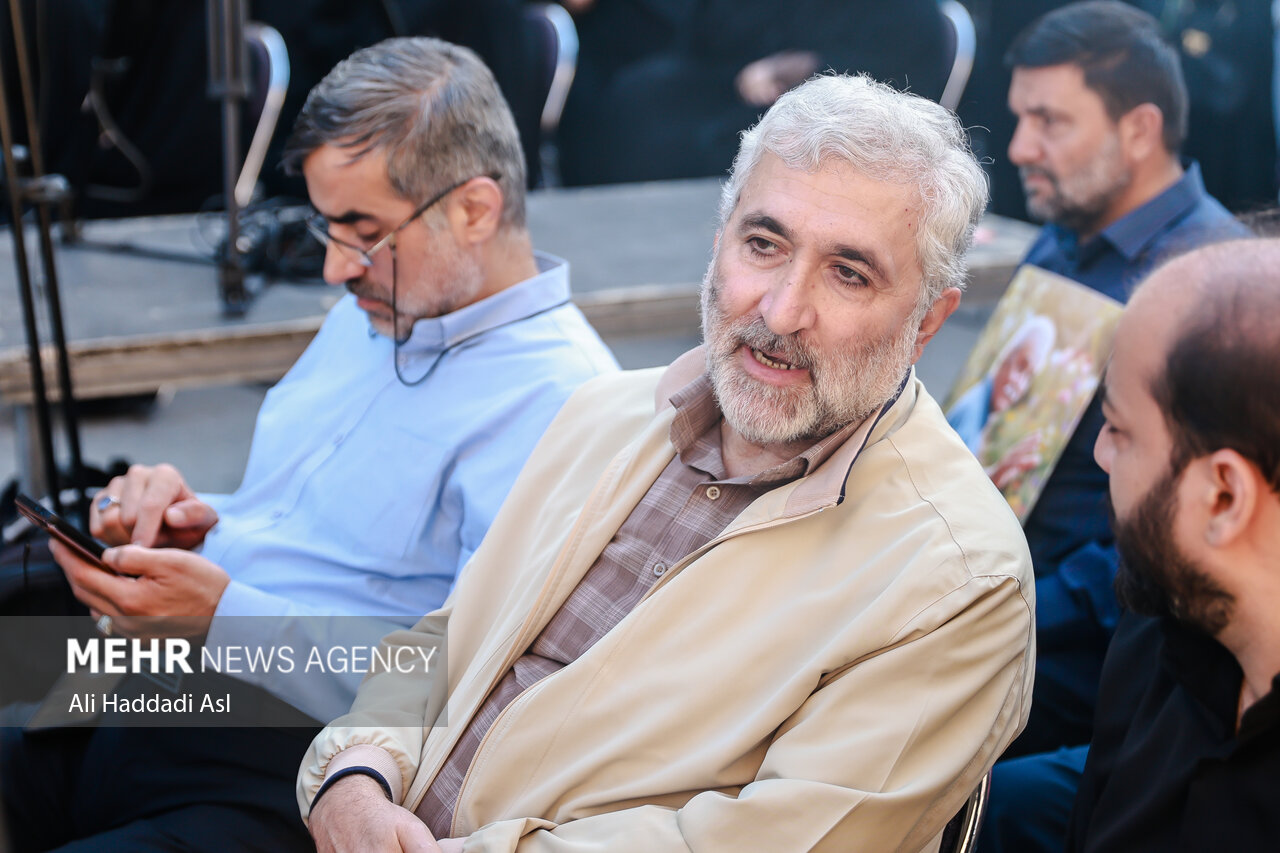 مراسم تشییع پیکر محمد کاسبی