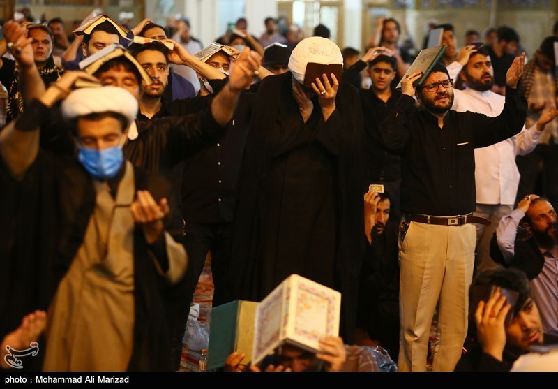  مراسم احیای شب نوزدهم در حرم حضرت معصومه(س)