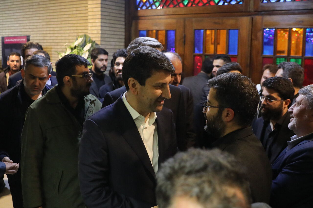 حضور قالیباف در مراسم ختم همسر و فرزندان معاون رئیس جمهور