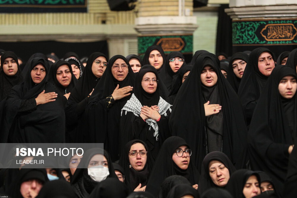 سومین شب مراسم عزاداری در حسینیه امام خمینی(ره)