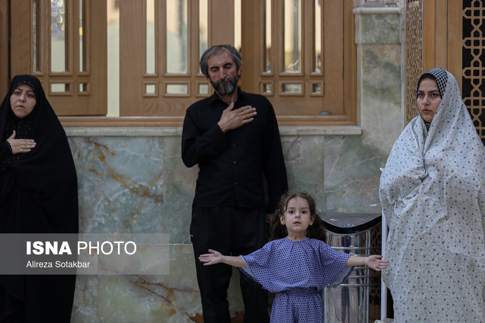 عزاداری شب پنجم محرم - حرم شاه عبدالعظیم (ع)