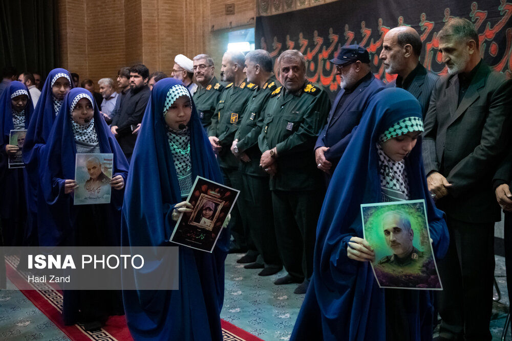 مراسم یادبود سردار شهید غلامحسین غیب‌پرور