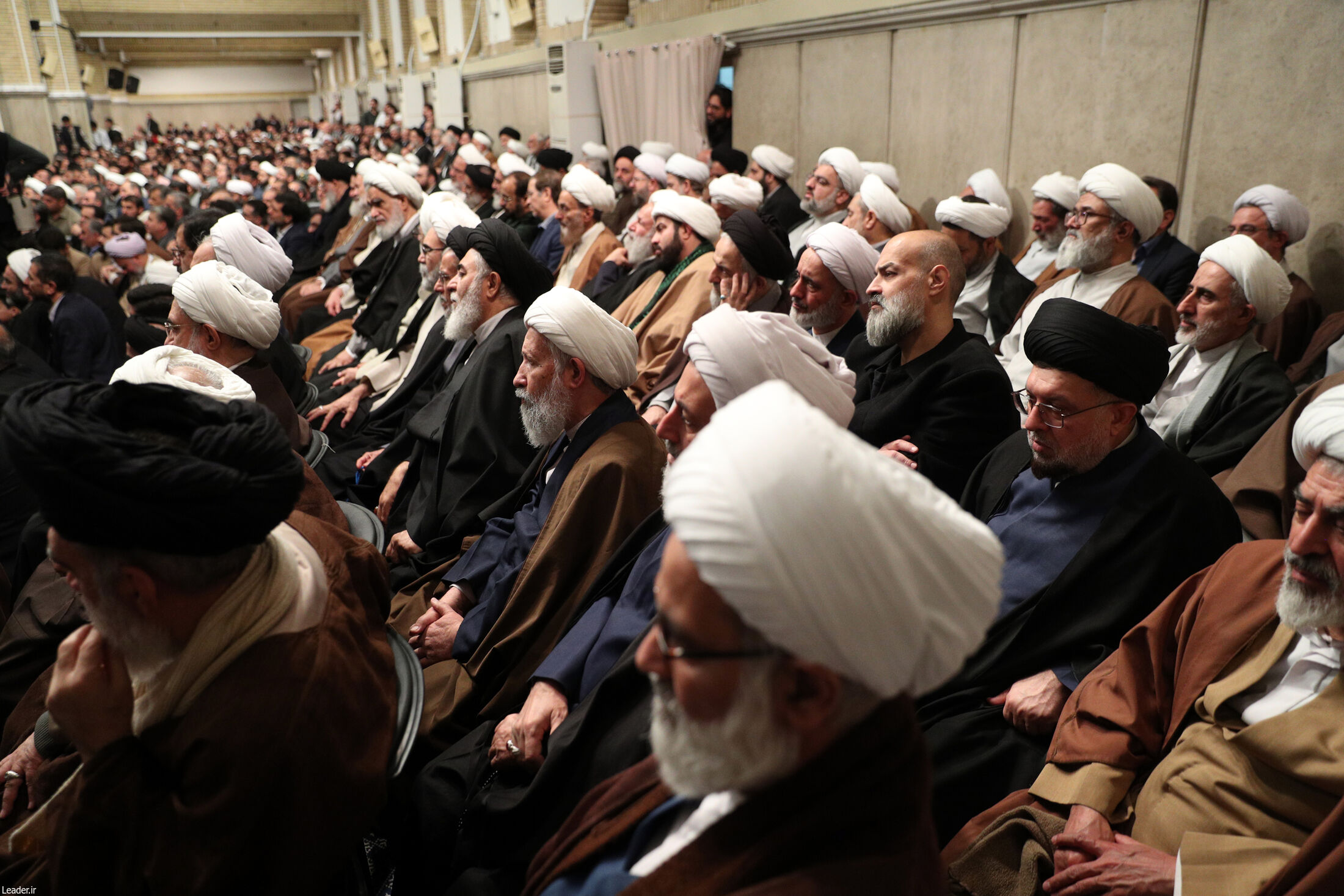  تصاویری از دیدار صبح امروز مردم قم با رهبر انقلاب