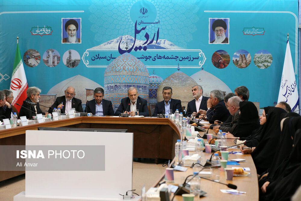 سفر رئیس جمهور به اردبیل