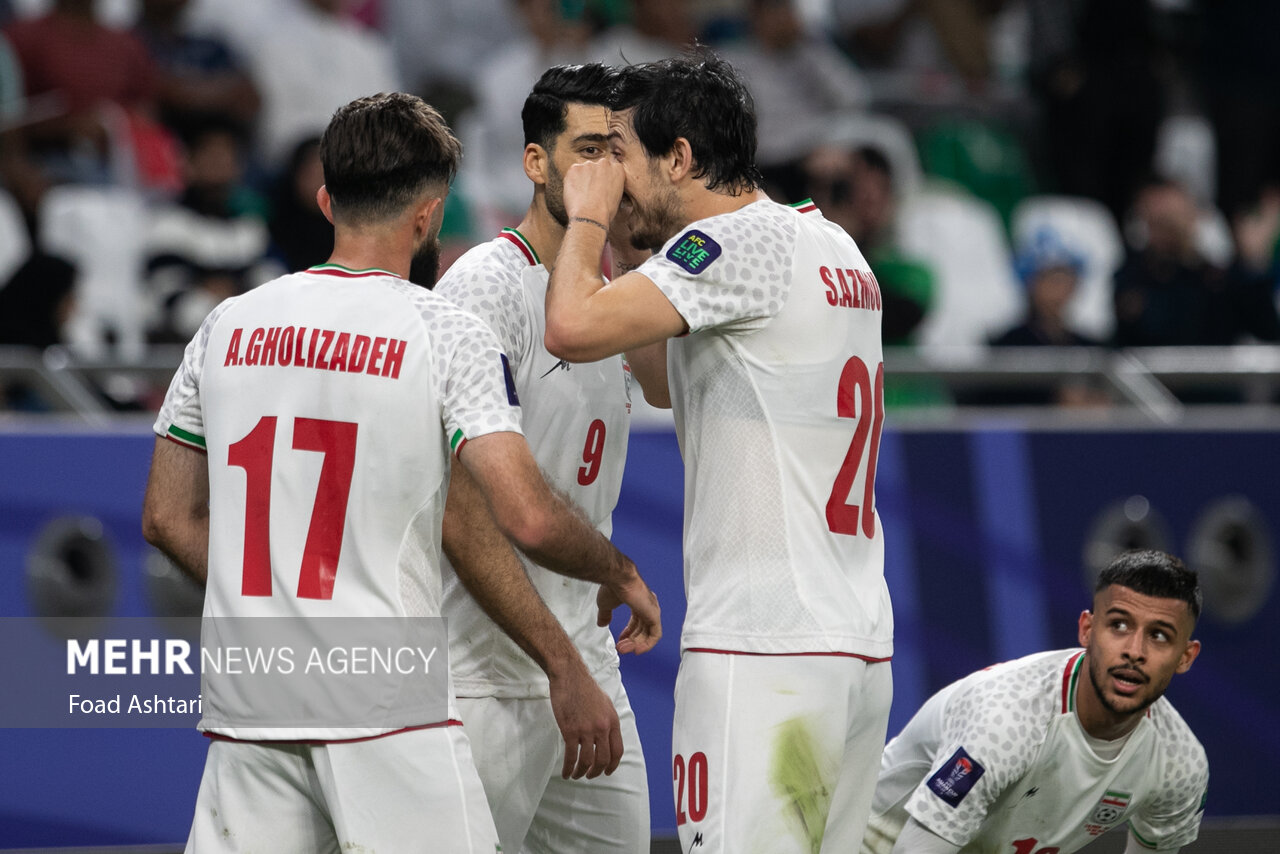 دیدار تیم‌های ایران و امارات