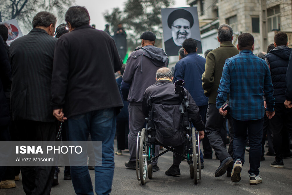 مراسم تشییع پیکر شهید مصطفی عبداللهی