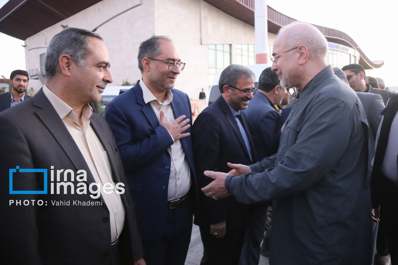 حضور قالیباف در کنگره ملی سه هزار شهید خراسان شمالی