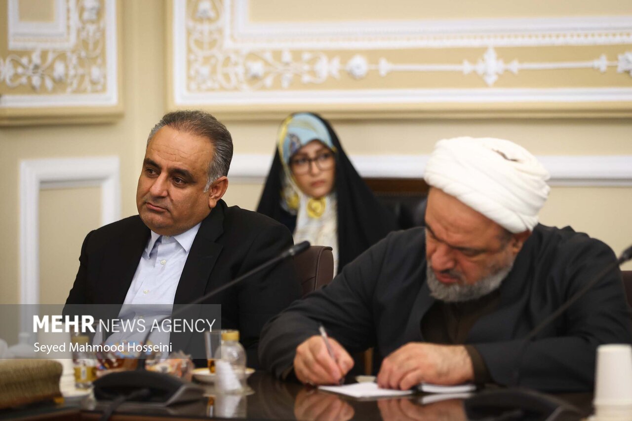 نشست شورای هماهنگی مجلس با حضور قالیباف