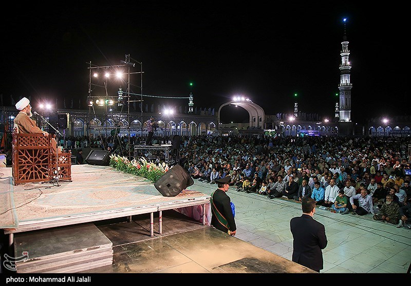 مراسم گلریزان همدلی برای ظهور