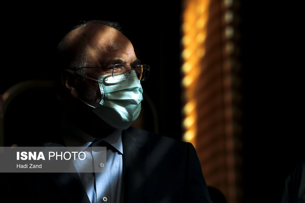 بازدید قالیباف از خیریه بهشت امام رضا (ع)