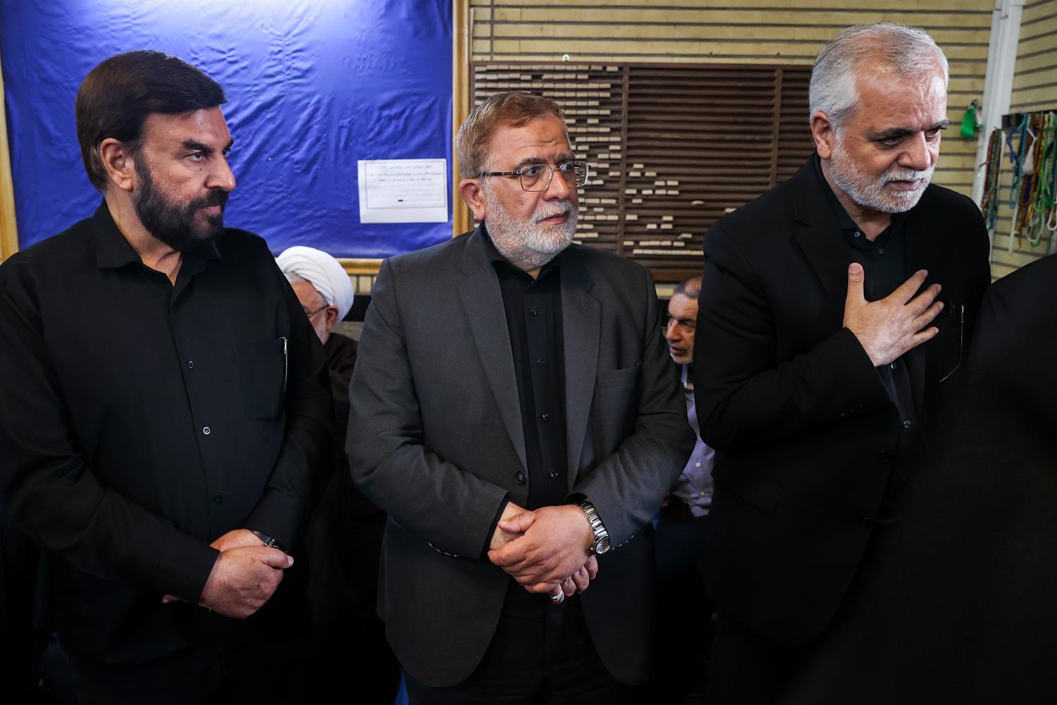 حضور قالیباف در مراسم ترحیم سردار شهید حسین خالقی