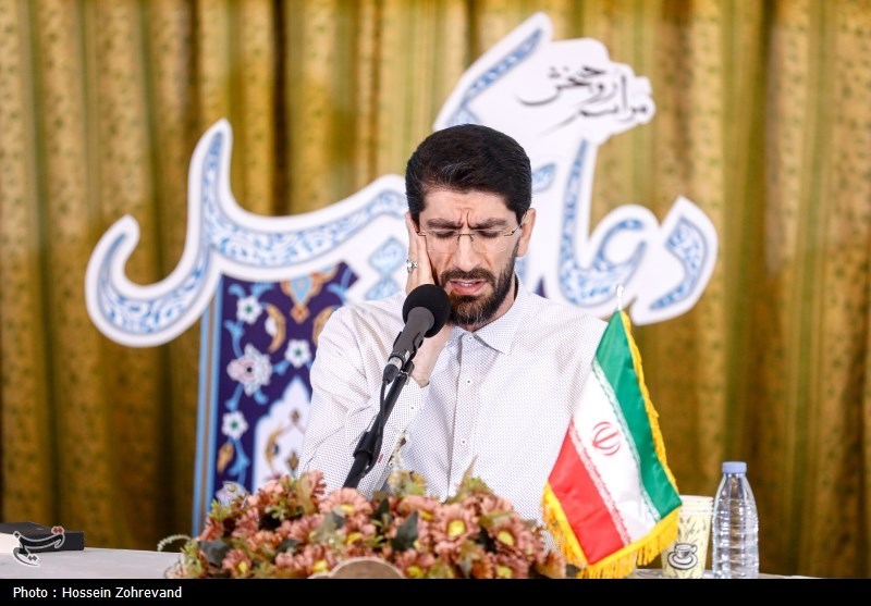 تصاویری از مراسم دعای کمیل در مدینه منوره