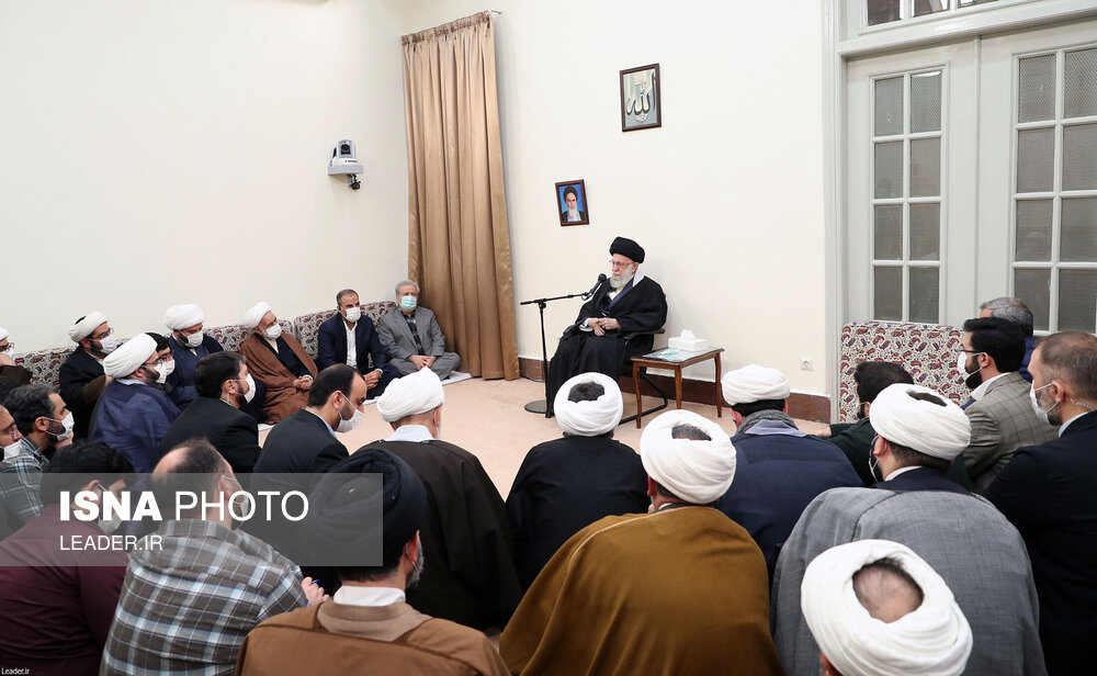 دیدار جمعی از مسئولان سازمان تبلیغات اسلامی با مقام معظم رهبری