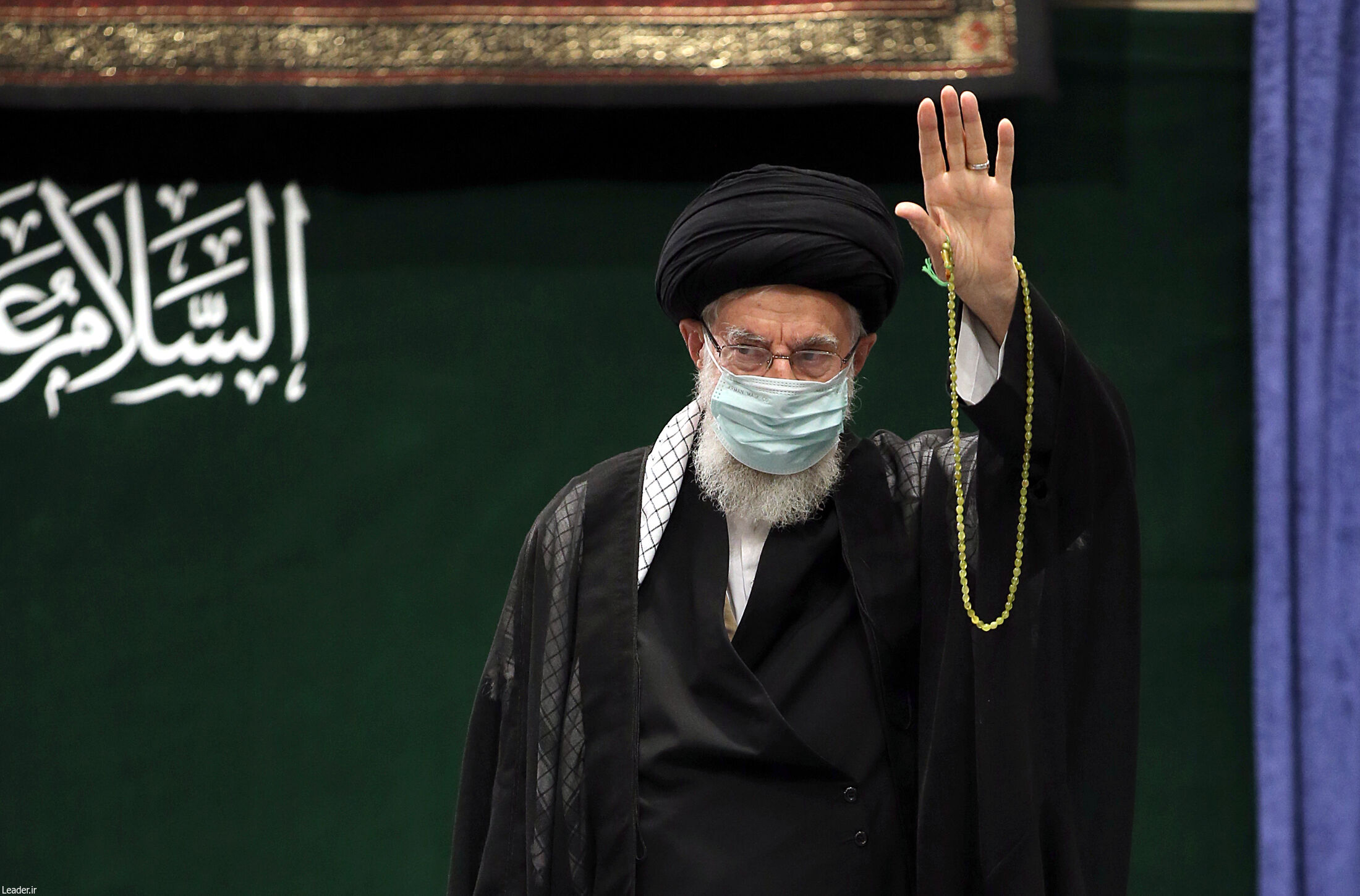 مراسم عزاداری اربعین حسینی با حضور رهبر انقلاب