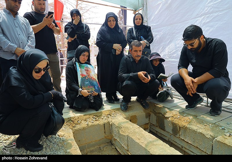 محل خاکسپاری پیکر سردار شهید محمد باقری