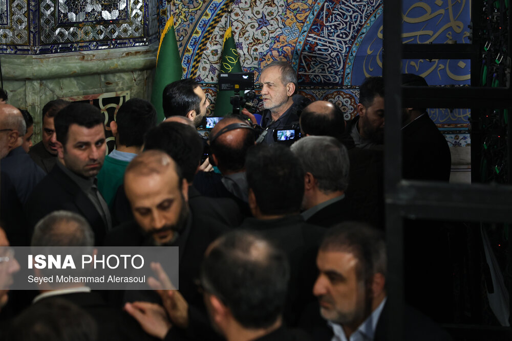 مراسم اربعین شهدای فتنه آمریکایی و صهیونیستی