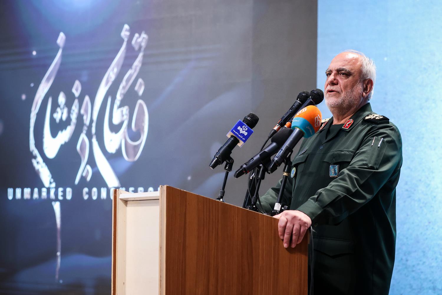 حضور قالیباف در همایش فاتحان بی‌نشان