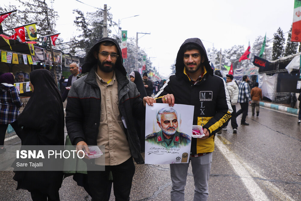 مراسم پنجمین سالگرد شهادت حاج قاسم سلیمانی در کرمان