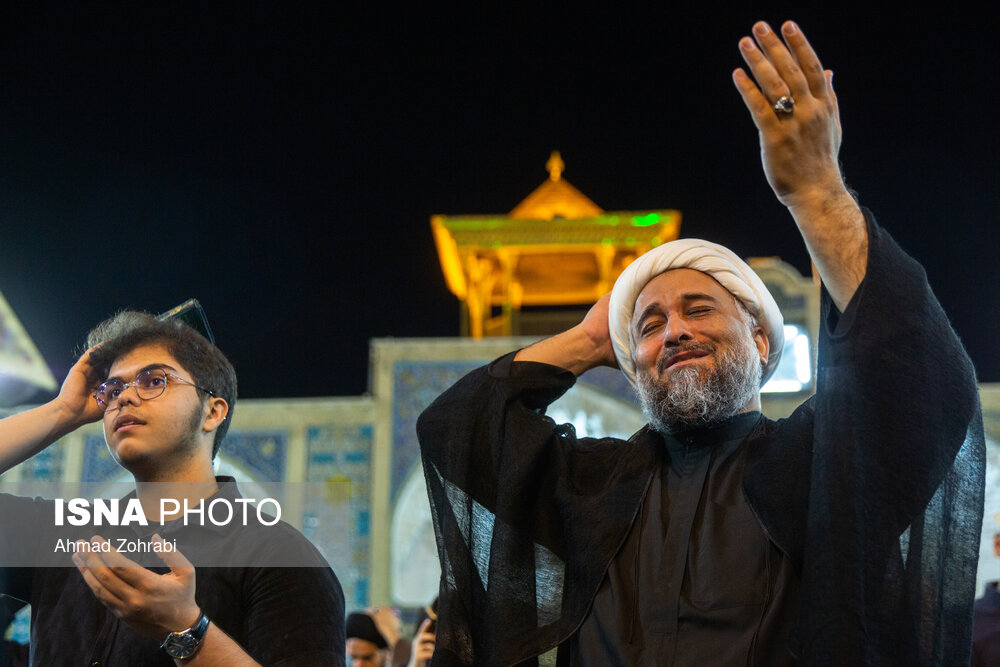  شب نوزدهم ماه رمضان در حرم حضرت فاطمه معصومه(س)