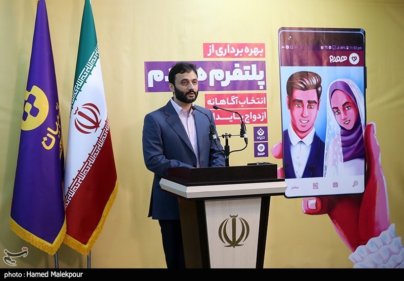 مراسم رونمایی از پلتفرم همدم با حضور قالیباف