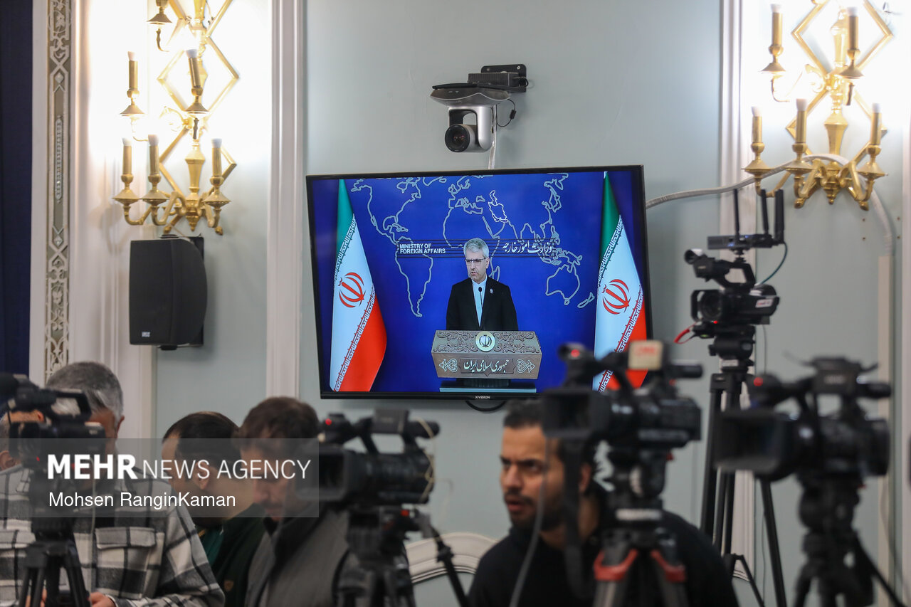 نشست خبری سخنگوی وزارت خارجه