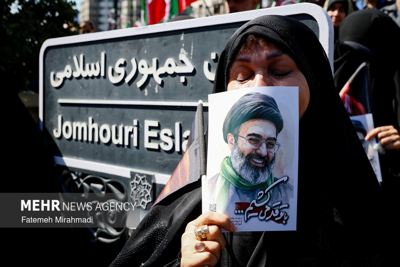 تهران در سوگ چهلمین روز شهادت رهبر شهید انقلاب