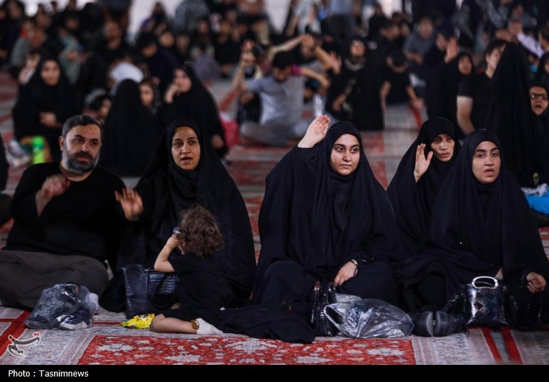 گرامیداشت چهلمین روز شهدای اقتدار در مسجد جمکران