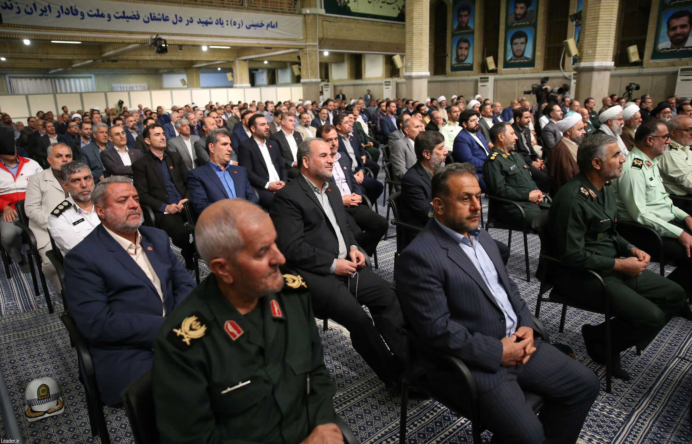 دیدار دست‌اندرکاران کنگره ملی شهدای همدان با رهبر انقلاب