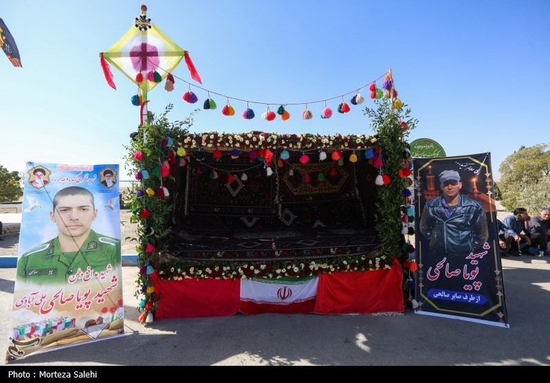 مراسم تشییع پیکر سرباز مدافع وطن شهید پویا صالحی