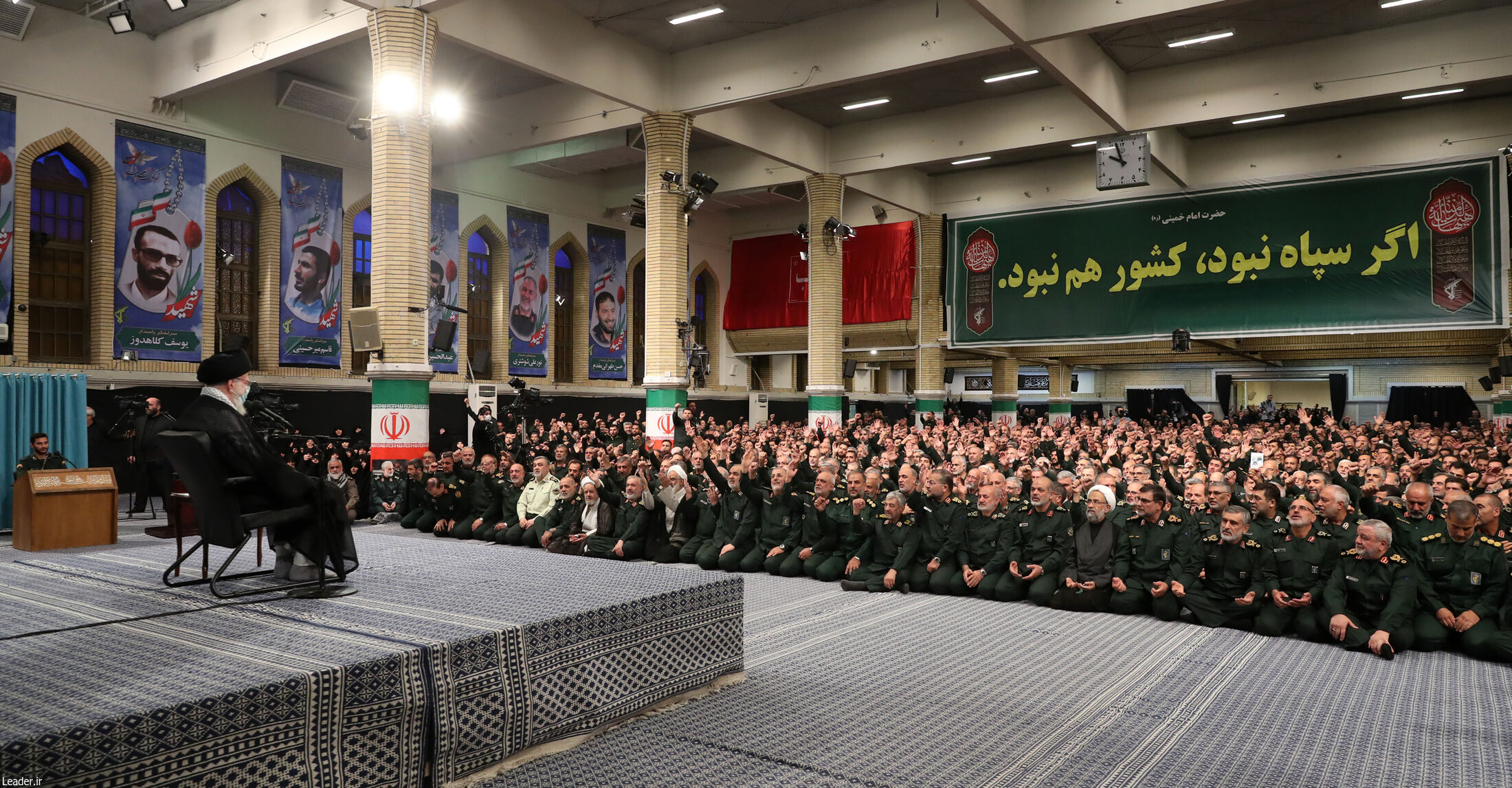 دیدار فرماندهان سپاه پاسداران با رهبر انقلاب