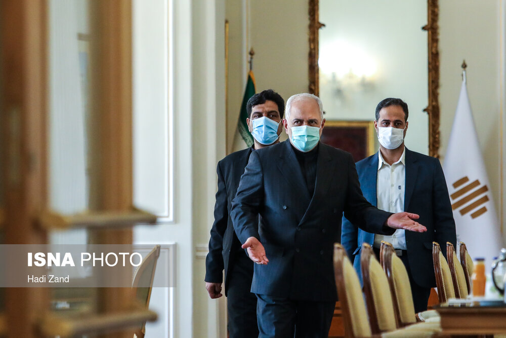 دیدار وزیر امور خارجه عراق با ظریف