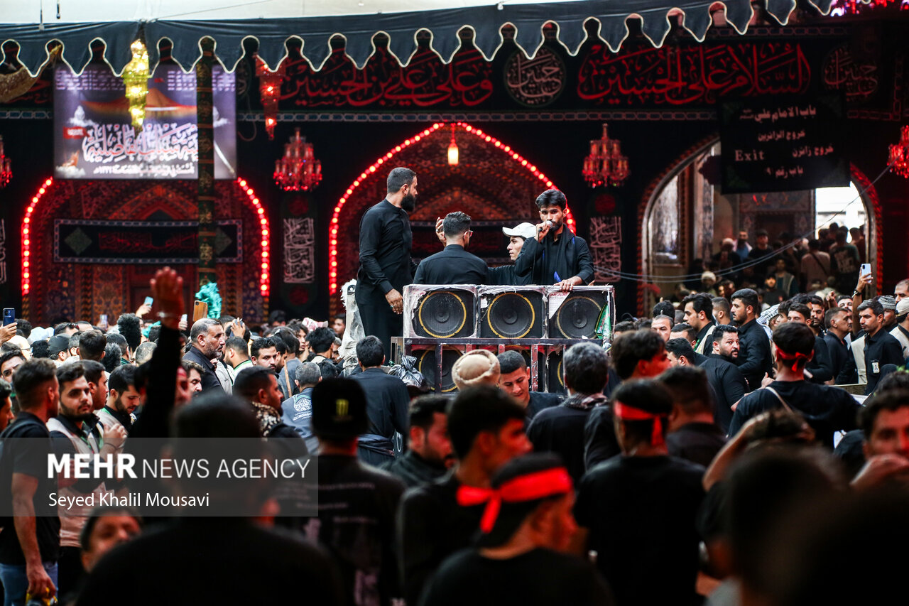 حرم حضرت عباس (ع) در ایام اربعین حسینی