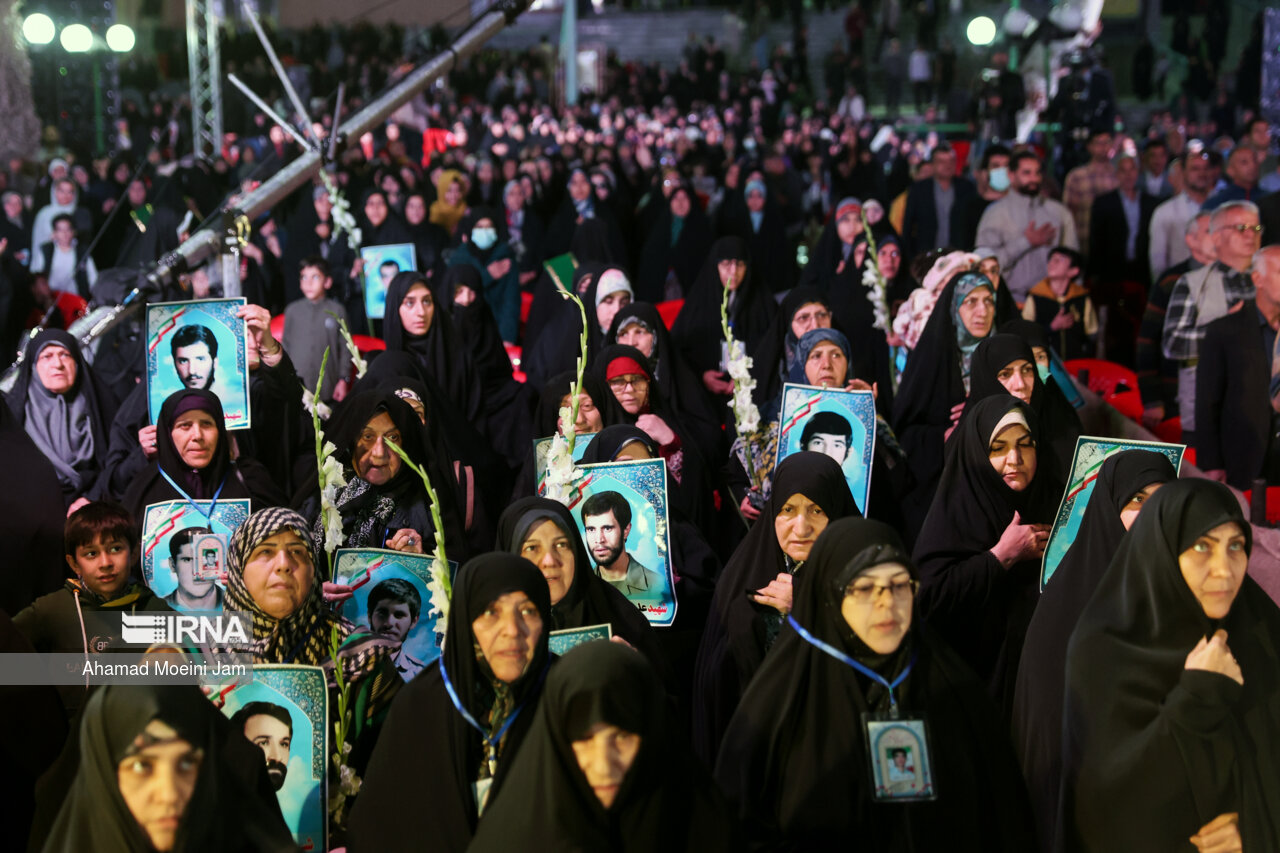 حضور قالیباف در یادواره شهدای باغ فیض