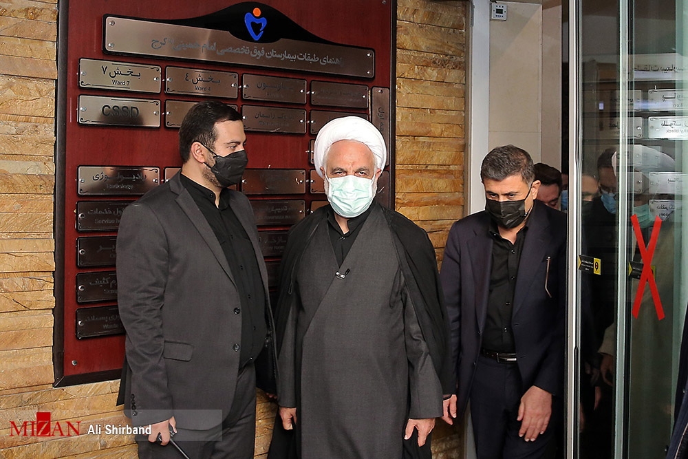 بازدید اژه ای از بیمارستان امام خمینی کرج