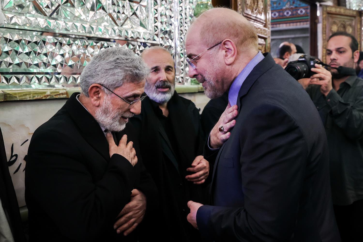 مراسم بزرگداشت چهلمین روز شهادت شهید سیدرضی موسوی با حضور قالیباف