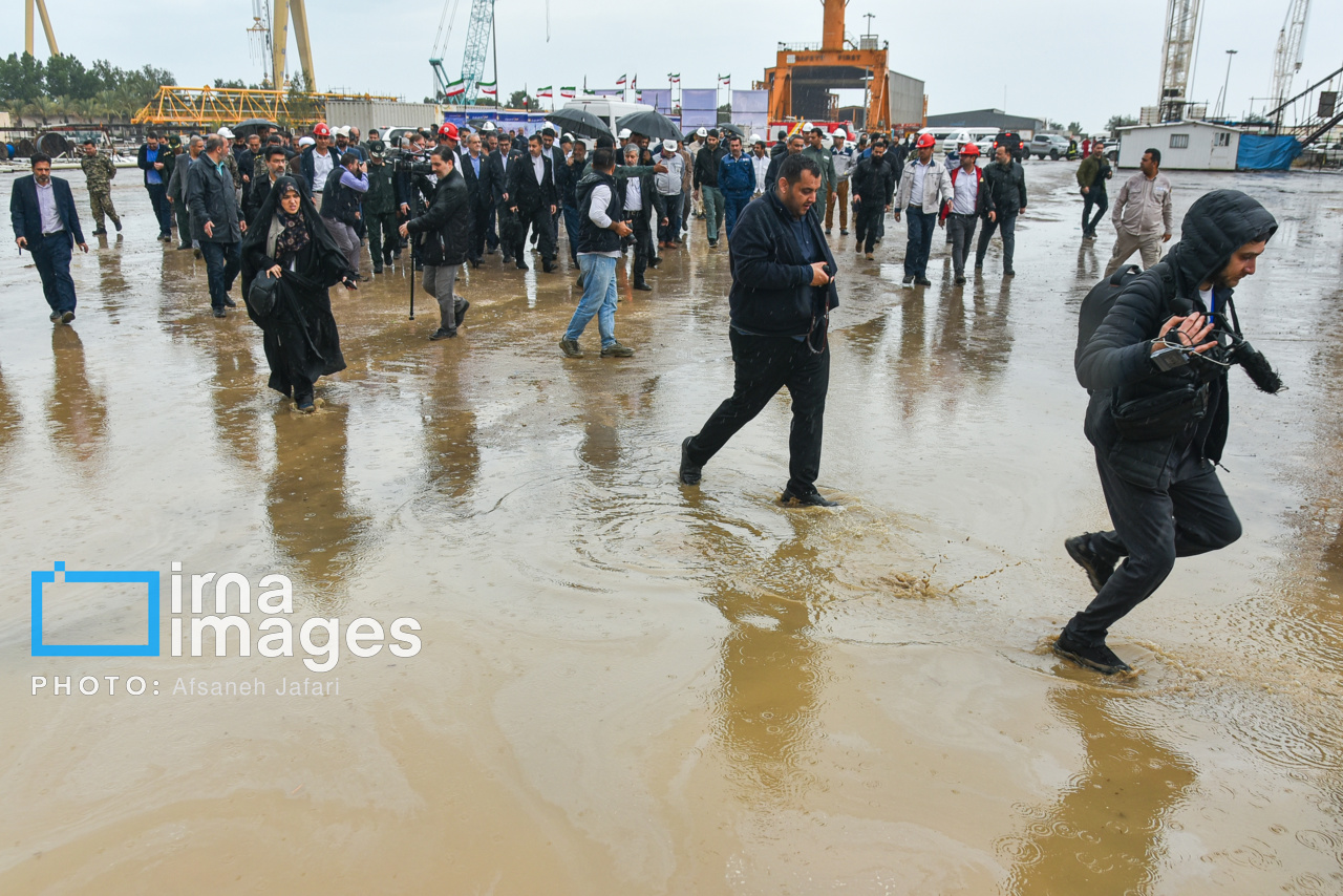 دومین روز سفر رئیس جمهور به استان بوشهر