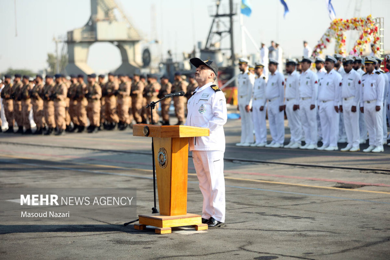 الحاق پایگاه شناوری «کردستان» و ناوشکن «سهند»