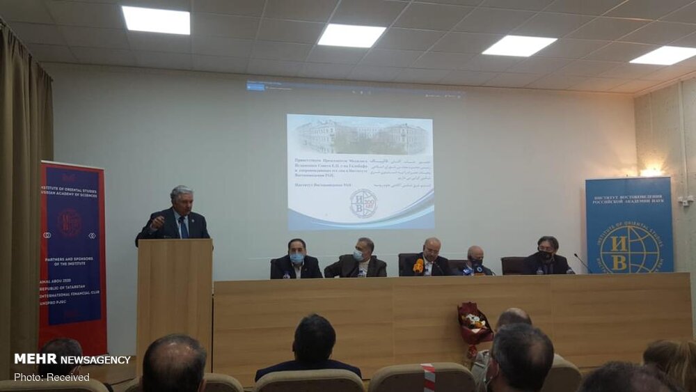 حضور قالیباف در مجلس فدرال روسیه